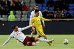 Матч Казахстан - Латвия в рамках Лиги нации