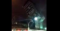 Здание рухнуло в Москве