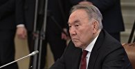 Президент Казахстана Нурсултан Назарбаев на заседании Высшего Евразийского экономического совета