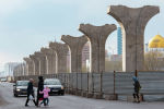 Опоры для Астана LRT