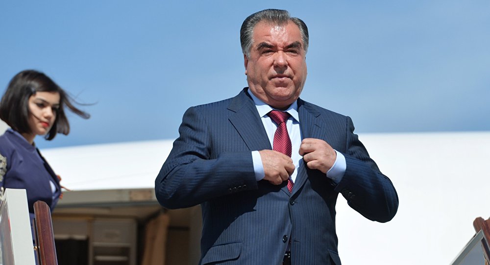 Президент таджикистана сейчас фото
