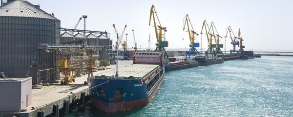 Морской порт Актау Морской порт Актау - Sputnik Казахстан