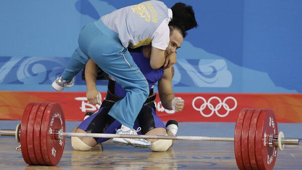 Илья Ильин на Олимпиаде в Пекине - Sputnik Казахстан
