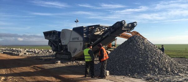 Демонтаж участка дороги Астана-Темиртау Демонтаж участка дороги Астана-Темиртау - Sputnik Казахстан