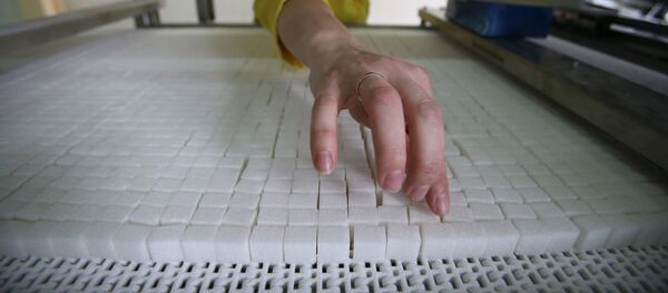 Сахар-рафинад. Архивное фото - рекадр - Sputnik Казахстан