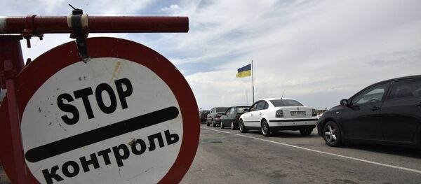 Граница, КПП. Архивное фото Граница, КПП. Архивное фото - Sputnik Казахстан