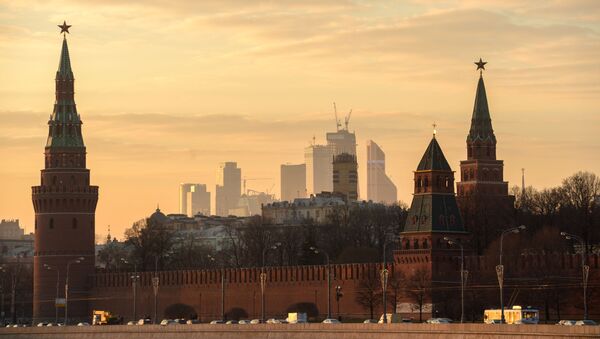 Вид на Московский кремль - Sputnik Казахстан