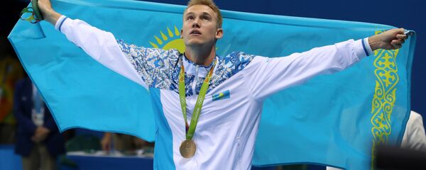 Казахстанский пловец Дмитрий Баландин Казахстанский пловец Дмитрий Баландин - Sputnik Казахстан