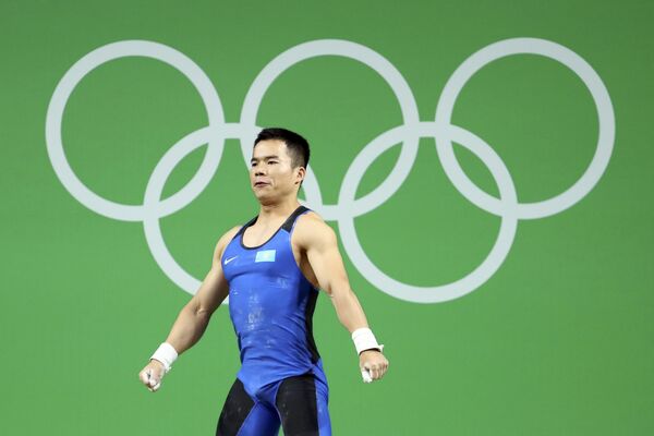 Казахстанский тяжелоатлет Фархад Харки стал бронзовым призером Олимпиады в Рио-де-Жанейро - Sputnik Казахстан
