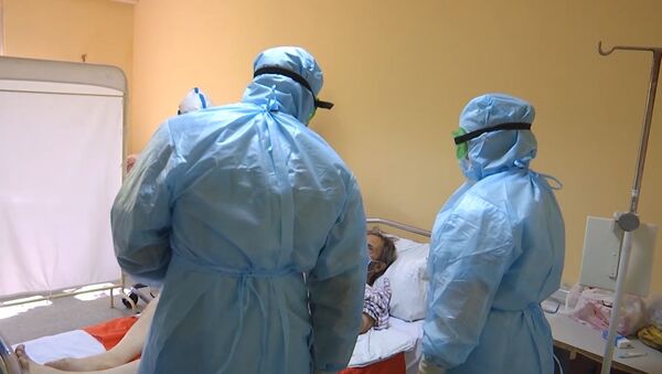 Работа российских врачей в больнице, архивное фото - Sputnik Казахстан
