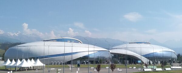 Стационар на базе Халык Арена - Sputnik Казахстан