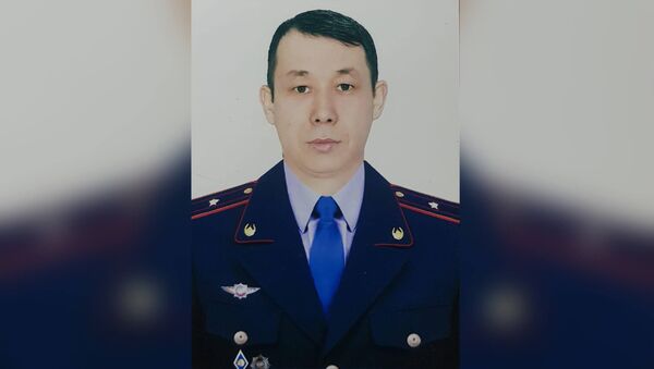 Майор полиции Бакытжан Бакиров  - Sputnik Казахстан