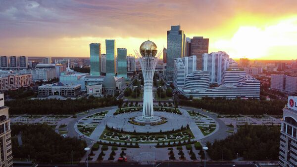 Виды столицы. Байтерек - Sputnik Казахстан
