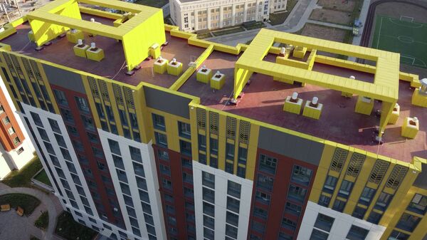 Многоквартирный жилой комплекс в столице - Sputnik Казахстан