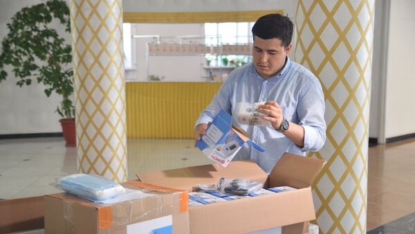 В рамках акции Добро-Соседство в Атырау прибыла гуманитарная помощь из Астрахани - Sputnik Казахстан