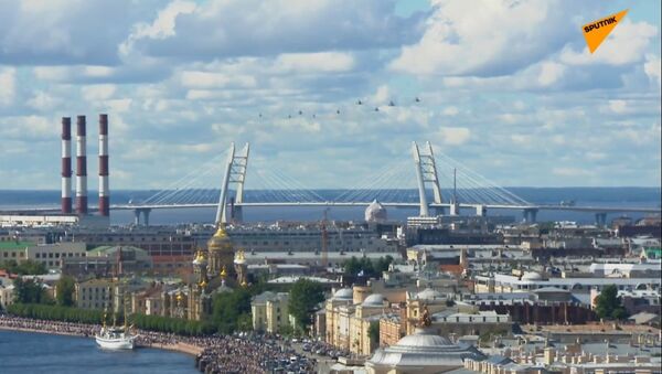 СПУТНИК_LIVE: Морской парад в честь Дня Военно-морского флота - Sputnik Казахстан
