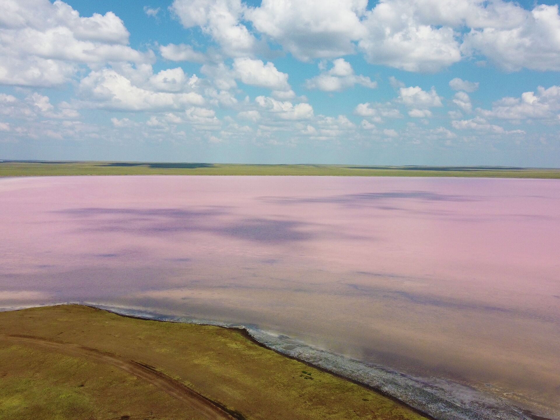 Водоем который окрашивается в нежно розовый цвет. Розовое озеро в Казахстане кобейтуз. Ерейментау Казахстан розовое озеро. Меклетинское розовое озеро Калмыкия. Большое Яшалтинское озеро в Калмыкии.