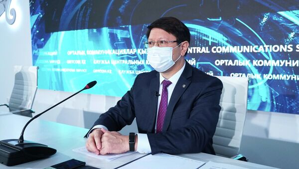 Глава Фонда социального медицинского страхования Болат Токежанов - Sputnik Қазақстан