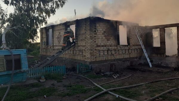 Пожар в Атбасарском районе: погибли трое детей - Sputnik Казахстан