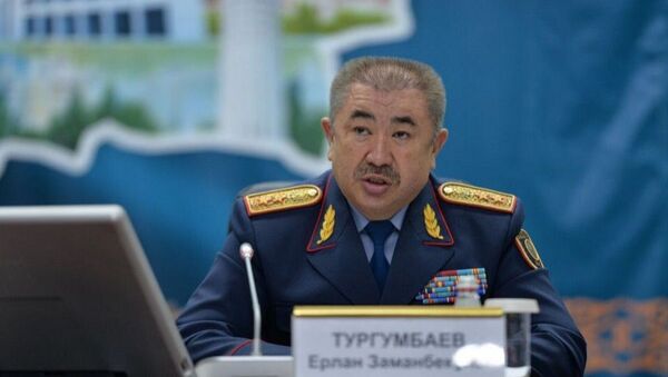 Министр внутренних дел Казахстана Ерлан Тургумбаев - Sputnik Қазақстан