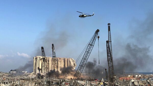 Последствия разрушительного взрыва в Бейруте - Sputnik Казахстан