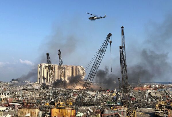 Последствия разрушительного взрыва в Бейруте - Sputnik Қазақстан