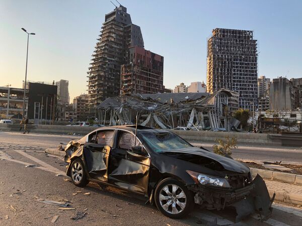 Последствия взрыва в Бейруте - Sputnik Казахстан
