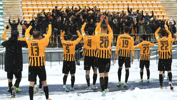 Игроки футбольного клуба Кайрат - Sputnik Казахстан