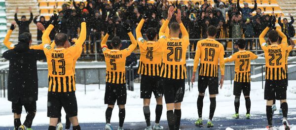 Игроки футбольного клуба Кайрат - Sputnik Казахстан