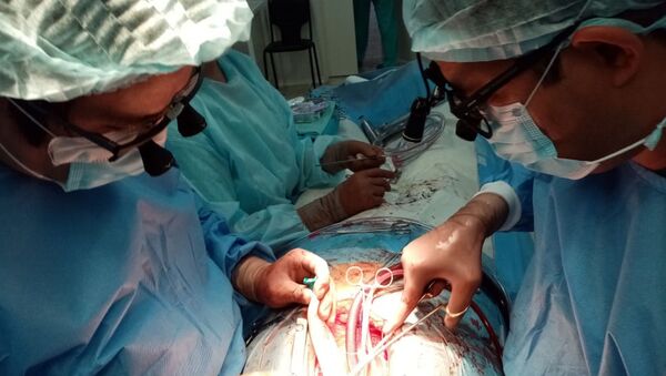 Операция в областном Западно-Казахстанском областном кардиологическом центре - Sputnik Казахстан