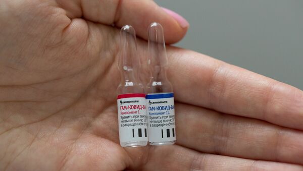 Производство вакцины от COVID-19 на фармацевтическом заводе Биннофарм - Sputnik Қазақстан