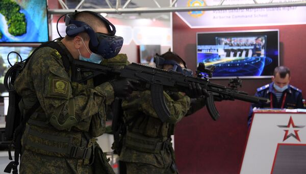 На выставке вооружений Международного военно-технического форума (МВТФ) Армия-2020 в военно-патриотическом парке Патриот - Sputnik Казахстан