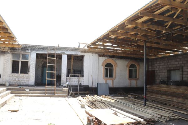 Восстановление домов, пострадавших в результате беспорядков в Кордайском районе - Sputnik Қазақстан