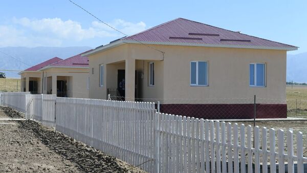 Новые дома в Туркестанской области для пострадавших от наводнения - Sputnik Қазақстан