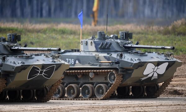 Боевые машины десанта БМД-4М на форуме Армия-2020 - Sputnik Казахстан