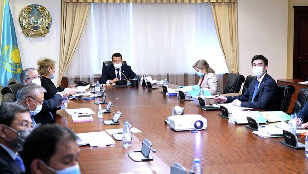 Алихан Смаилов в режиме телемоста принял участие в очередном заседании совета Евразийской экономической комиссии - Sputnik Казахстан