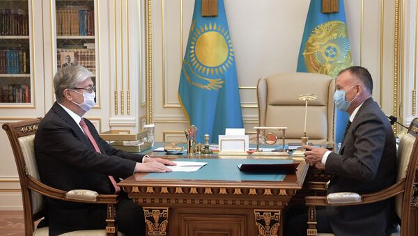Касым-Жомарт Токаев принял председателя Центральной избирательной комиссии Берика Имашева - Sputnik Казахстан
