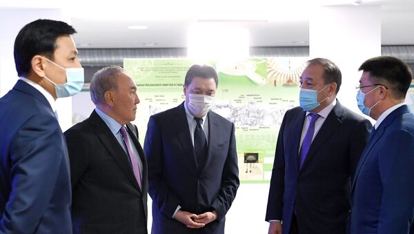 Назарбаев посетил Астанагенплан - Sputnik Казахстан