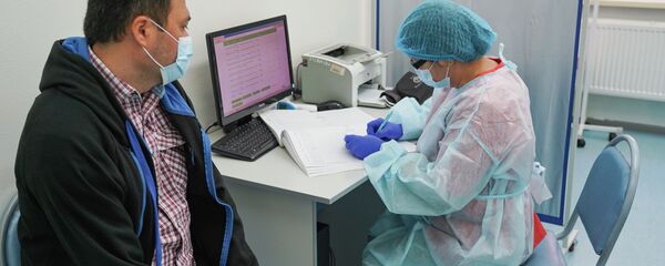 В кабинете у врача - Sputnik Қазақстан