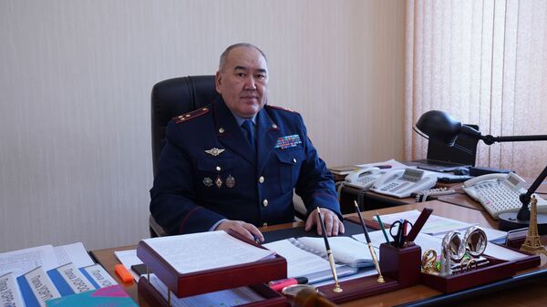 Начальник департамента криминальной полиции МВД Республики Казахстан Думан Таев  - Sputnik Казахстан