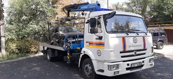 Лобовое ДТП произошло в Алматы, пострадал один из водителей - Sputnik Казахстан