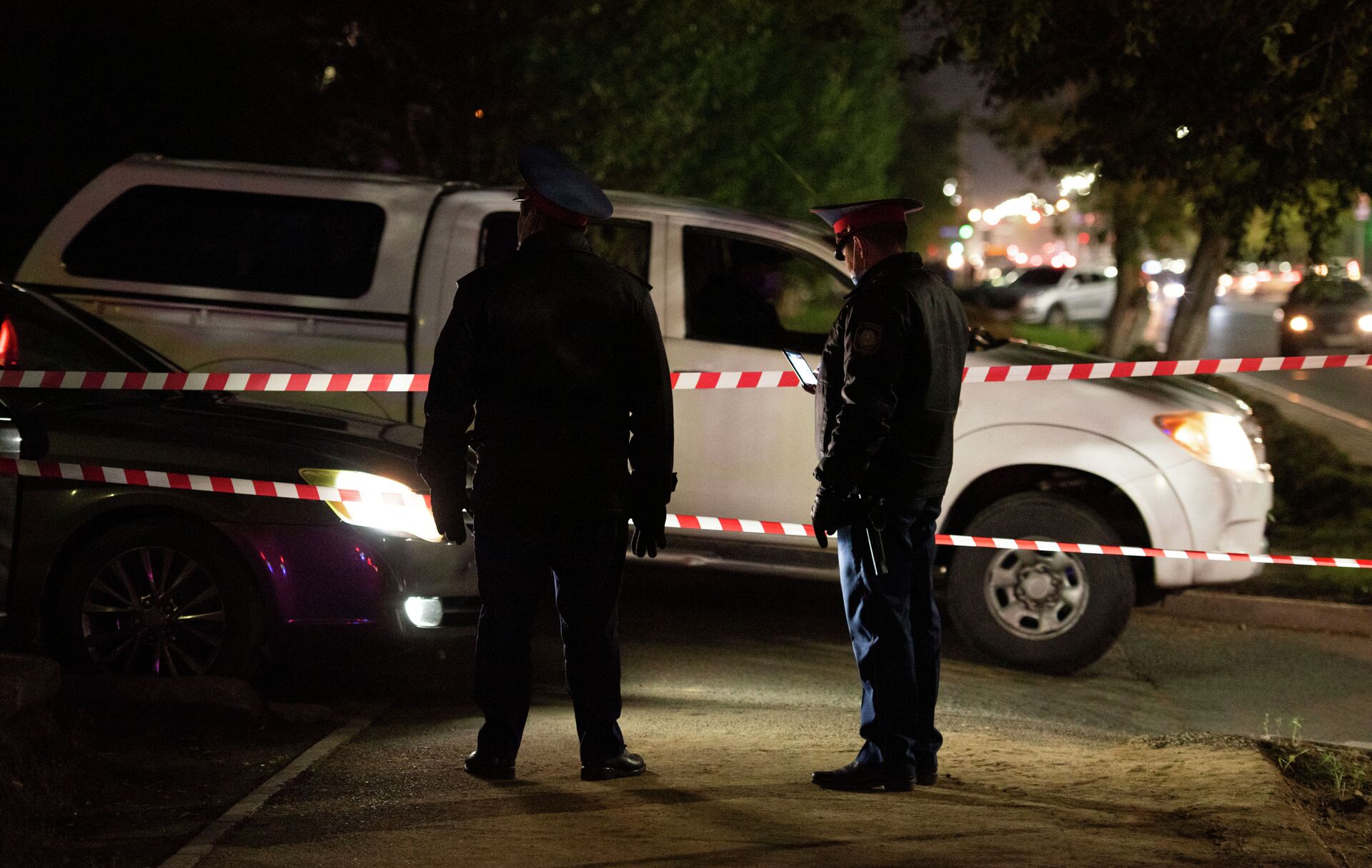 Сотрудники казахстанской полиции, архивное фото - Sputnik Казахстан, 1920, 10.01.2026