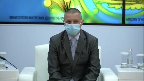 Заместитель директора Казахстанского международного бюро по правам человека и соблюдения законности Денис Дживага - Sputnik Казахстан