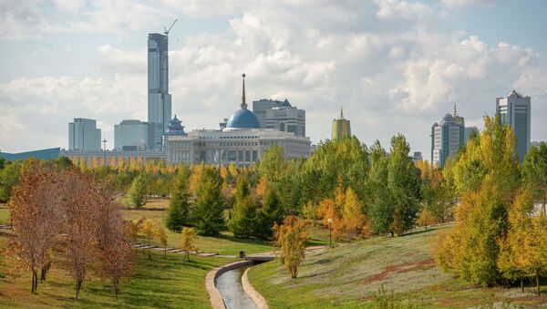 Осенний день в Нур-Султане  - Sputnik Казахстан