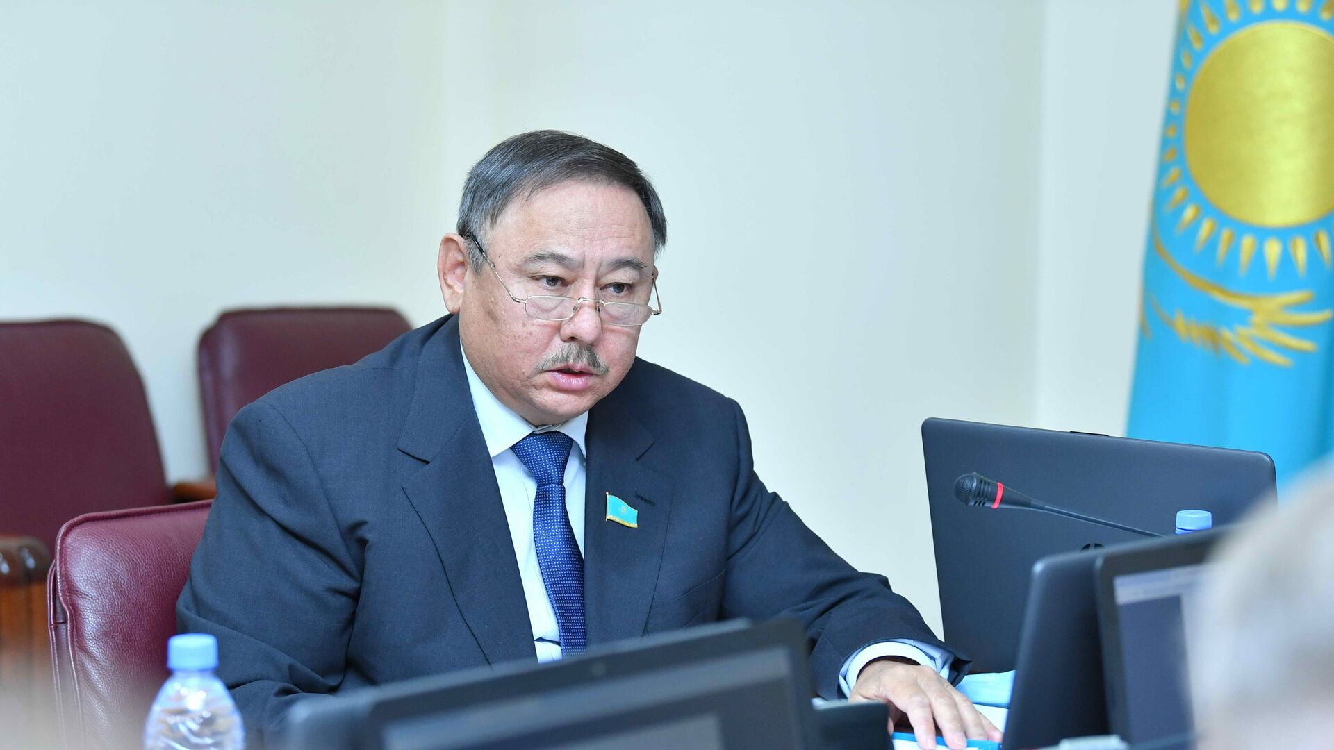 Сенатор Талгат Мусабаев Сенатор Талгат Мусабаев - Sputnik Қазақстан, 1920, 27.06.2021