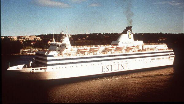 Архивный снимок эстонского парома Эстония, сделанный в Стокгольмском архипелаге (AP Photo 1994) - Sputnik Казахстан