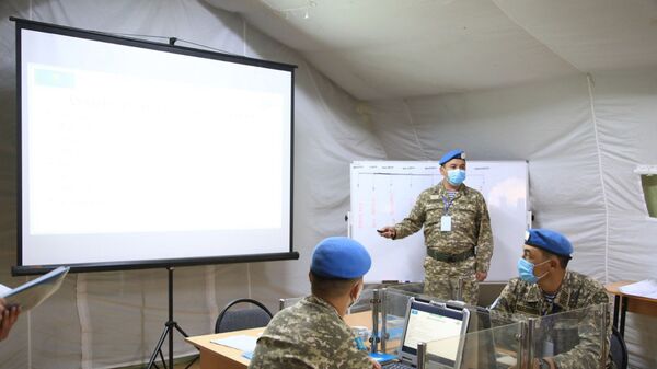 Миротворческое учение началось в Алматинской области - Sputnik Казахстан