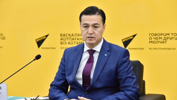 Директор центрального филиала АО Жилстройсбербанк Жансултан Матаев - Sputnik Казахстан