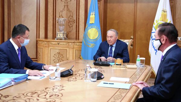 Назарбаев принял заместителя председателя АНК Туймебаева - Sputnik Казахстан