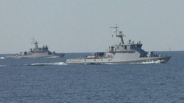 В Каспийском море прошло учение Военно-морских сил страны - Sputnik Казахстан